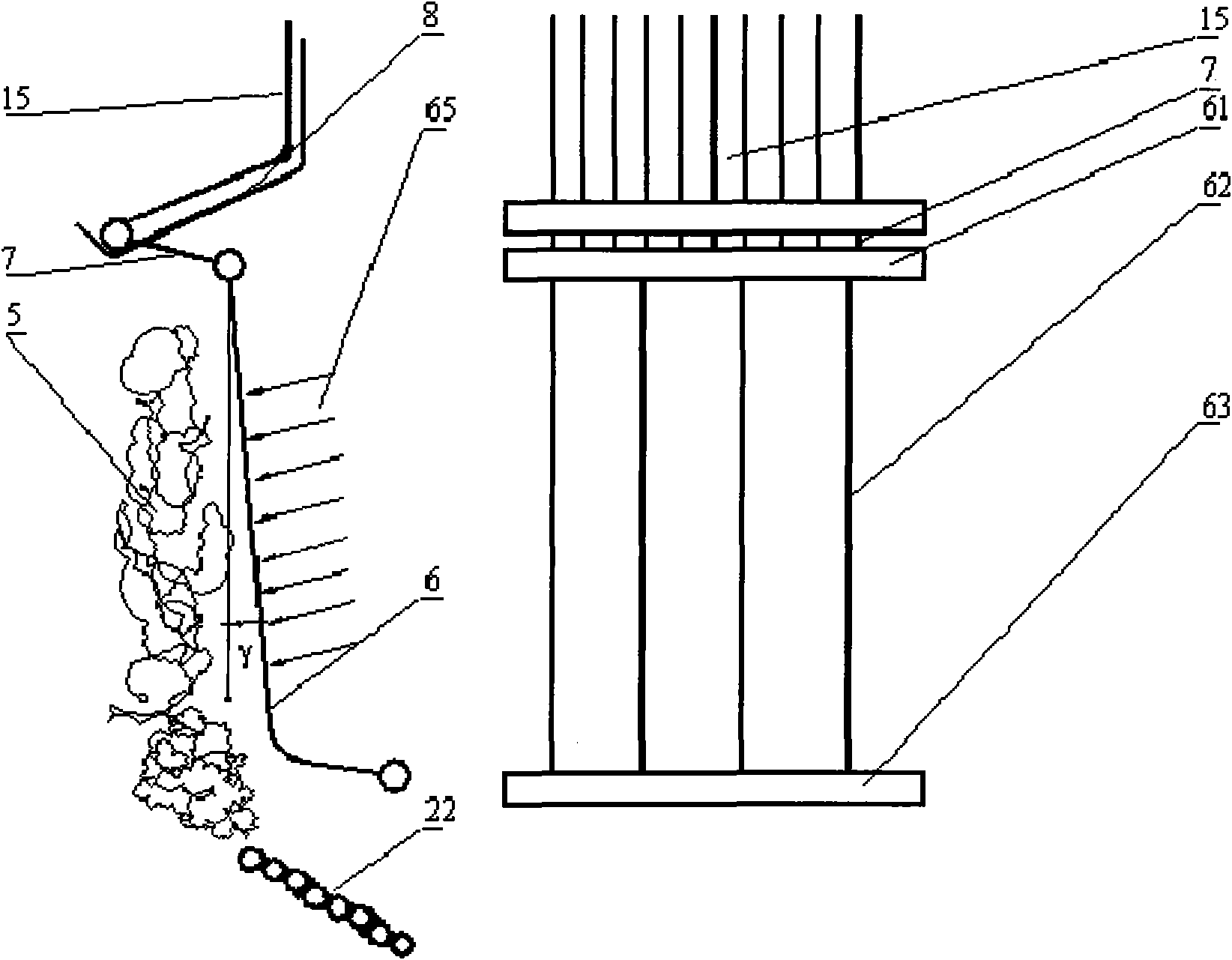 Roller fire grate garbage incinerator and preheating combustion method