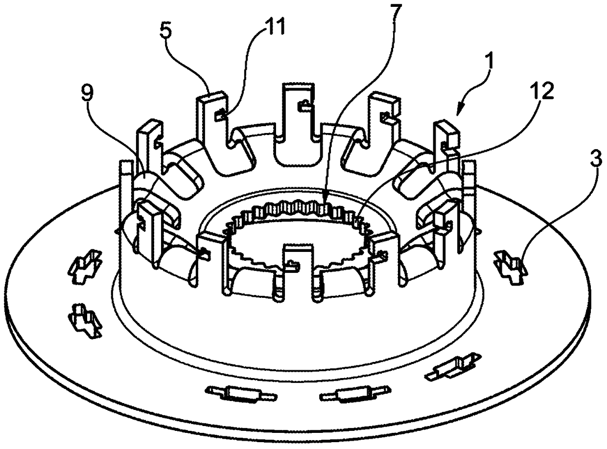 Inner housings for multi-plate clutches