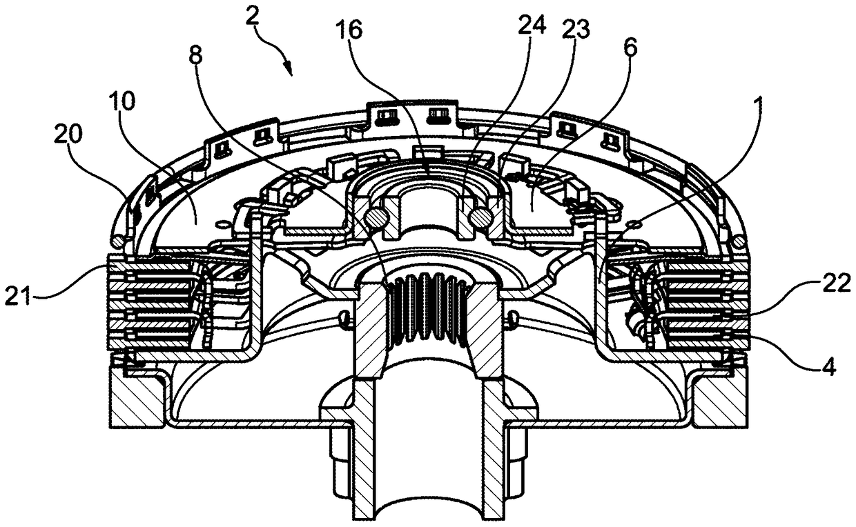 Inner housings for multi-plate clutches