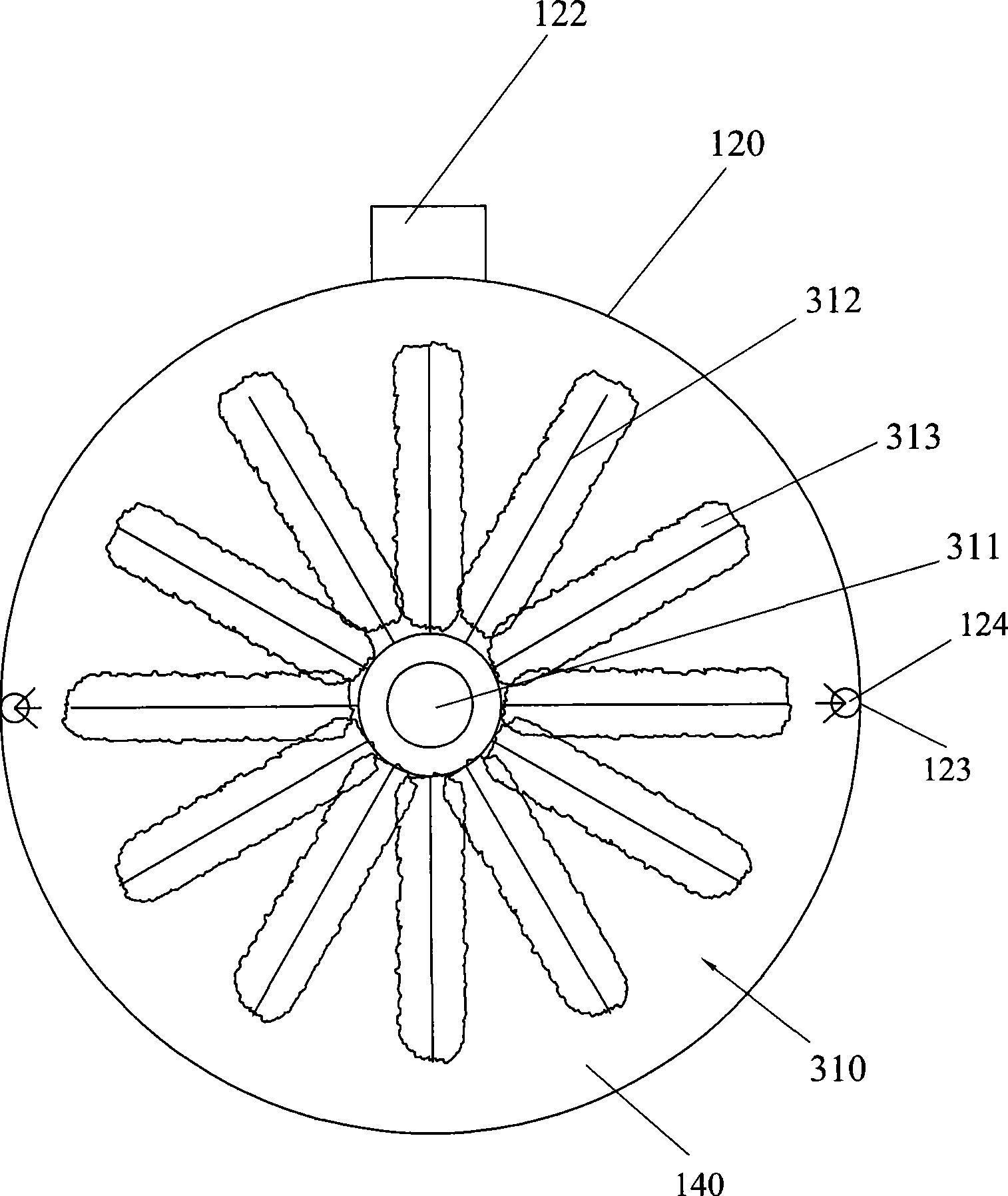 Novel circulation-type packed bed reactor