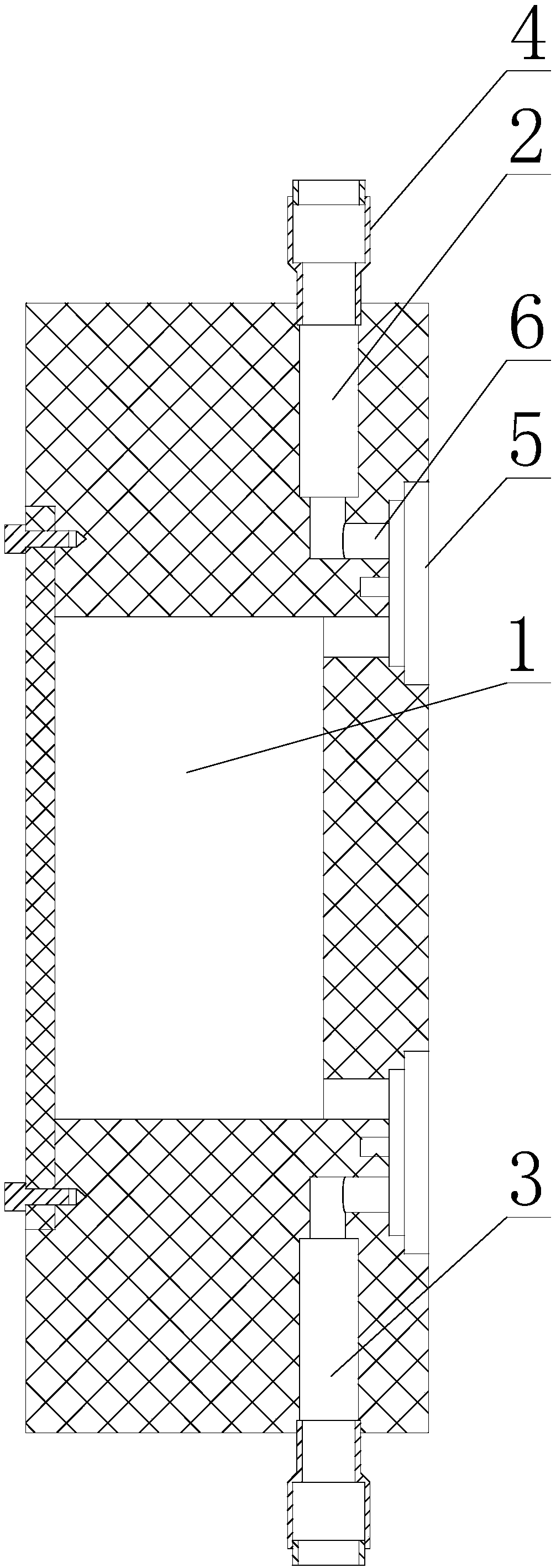 Cultivating liquid storage structure of biosensor