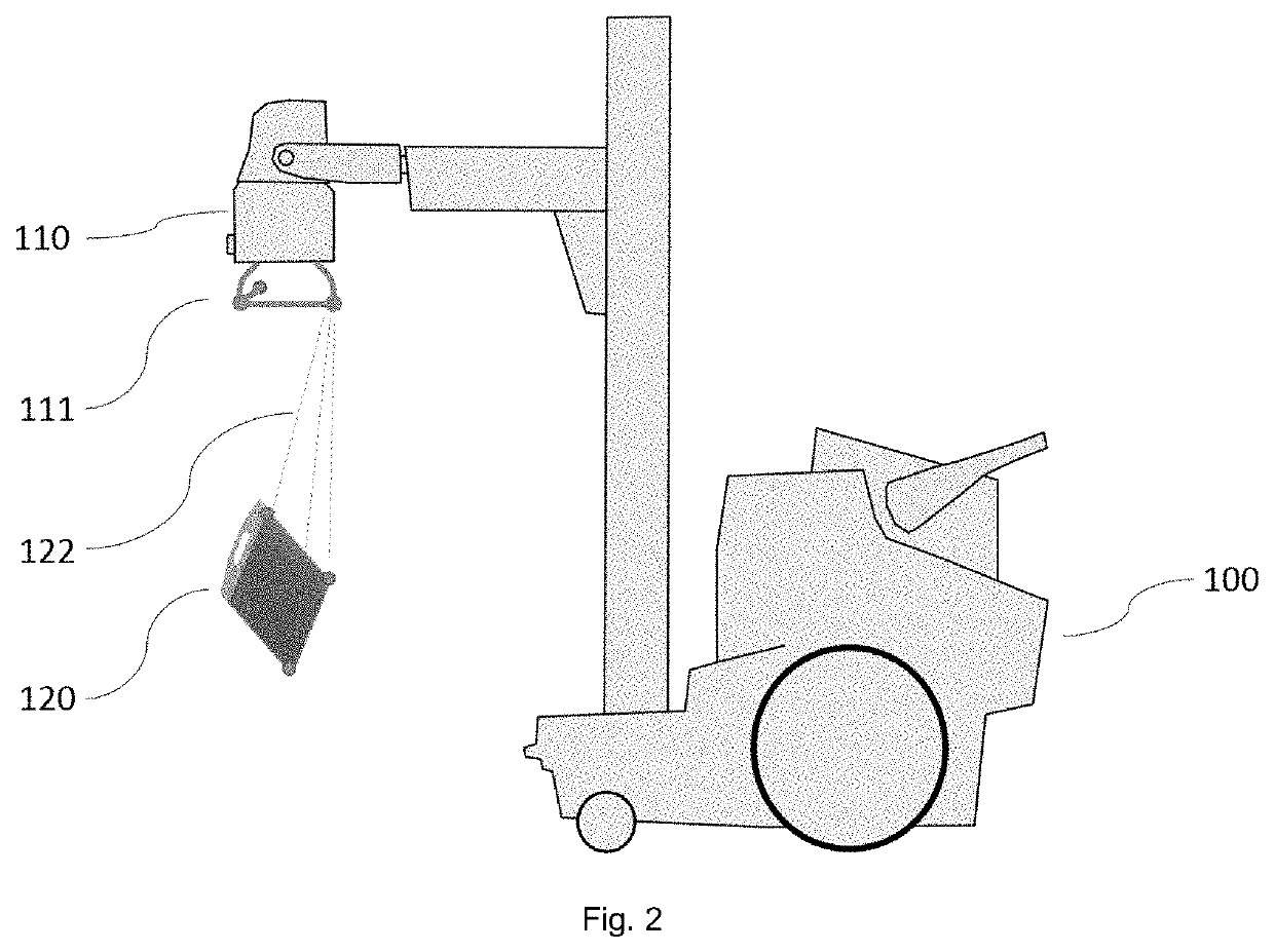 Method and system for determining the sid and the thickness of a patient in a radiographic system