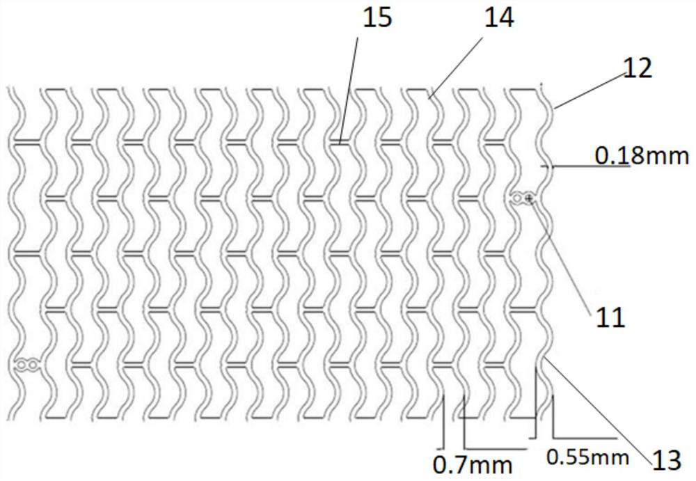 Intravascular stent system and preparation method thereof