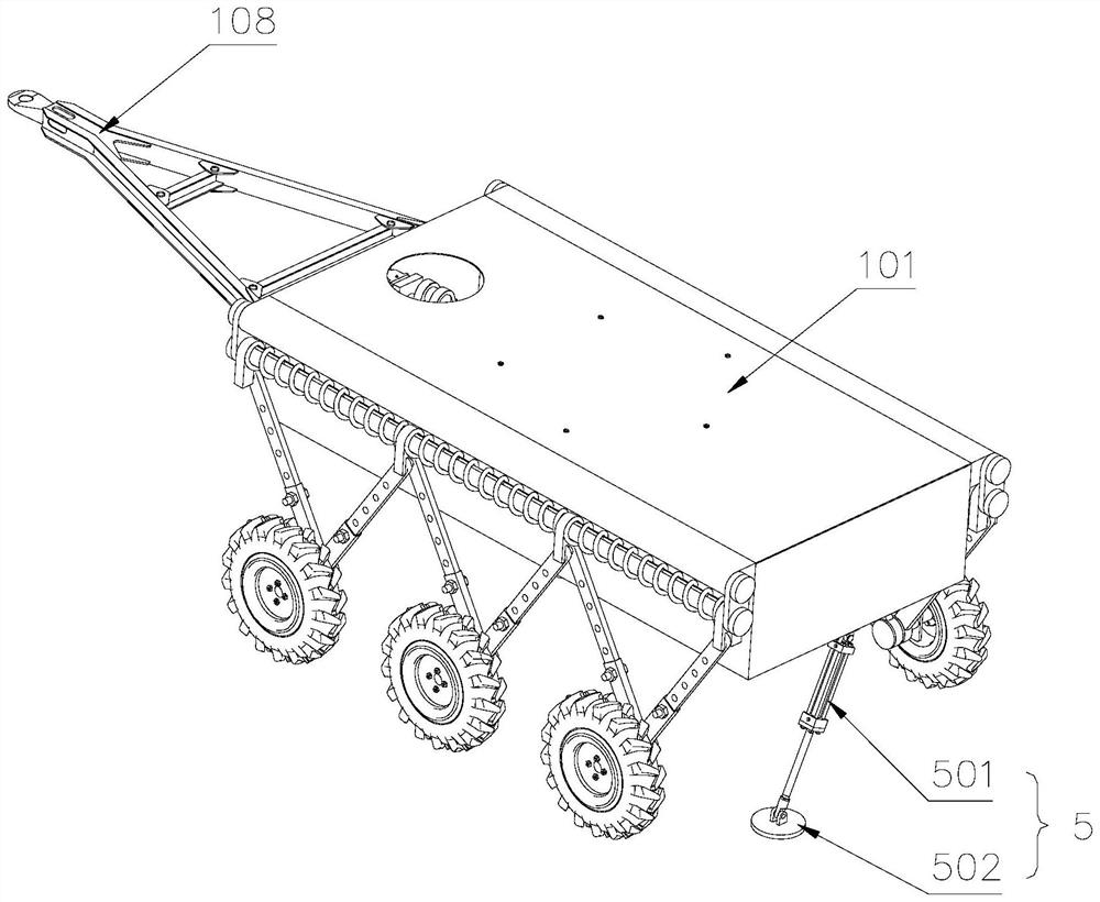 A piston-type farmland fertilization spraying and irrigation integrated device suitable for mountain and hills