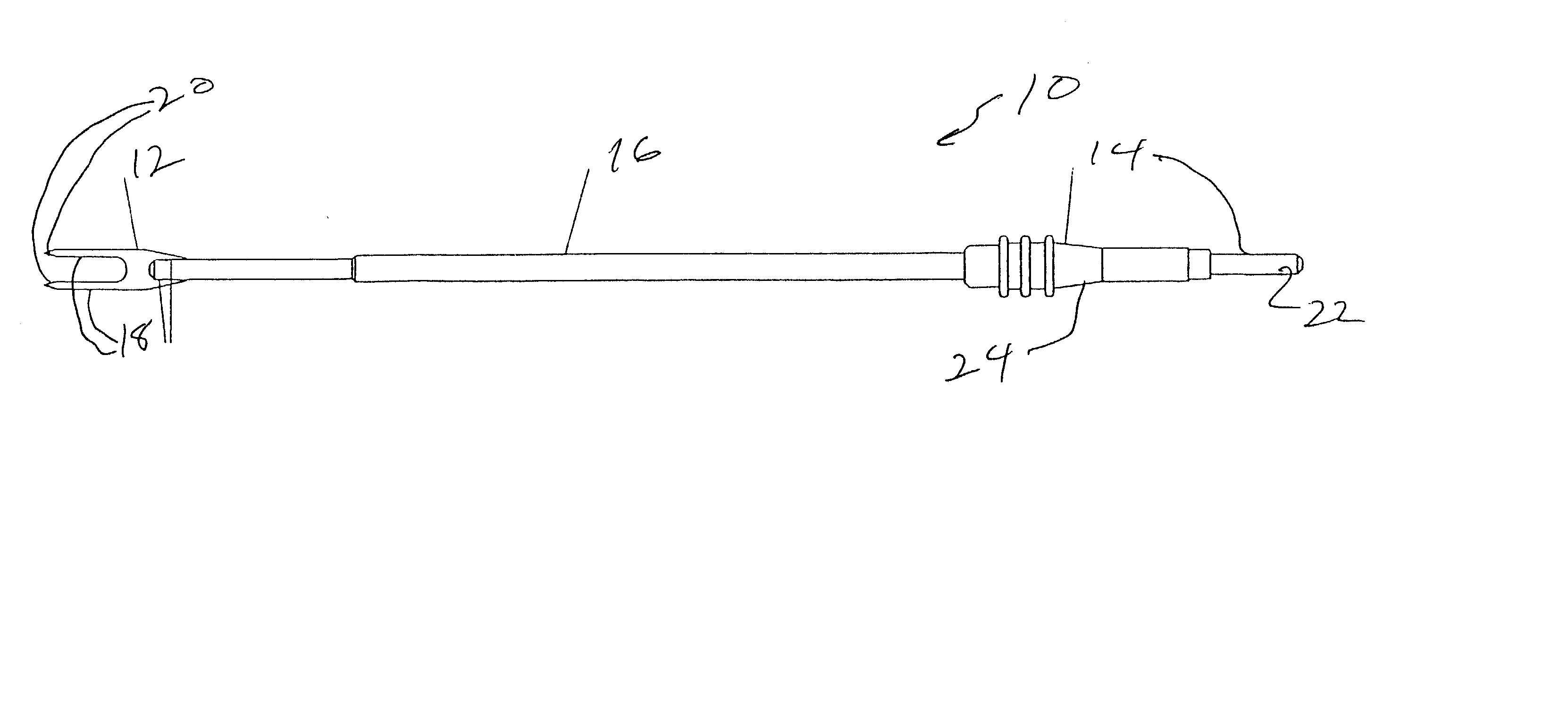 Treatment probe using RF energy