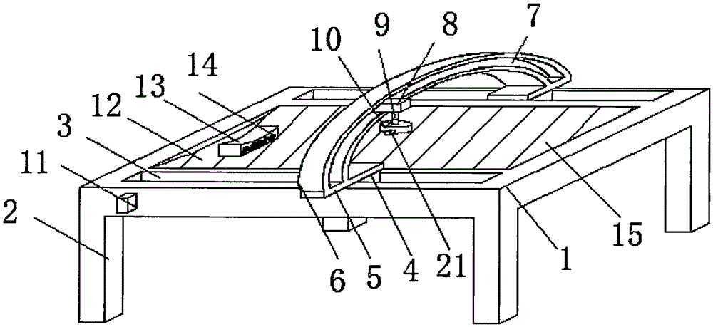 Electrocardiogram monitoring device specially used for pediatric nursing