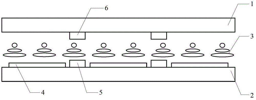 A capacitive embedded touch screen and display device