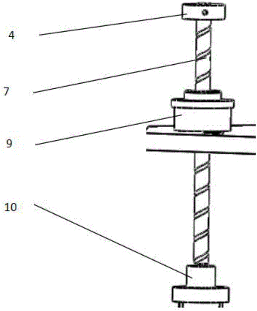 Movable platform mechanism with ball screw connected with gear and rack in series