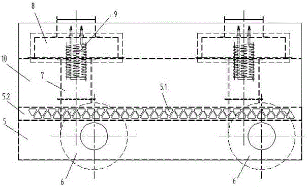 Knitted fabric sized edge pre-drying device of tentering setting machine