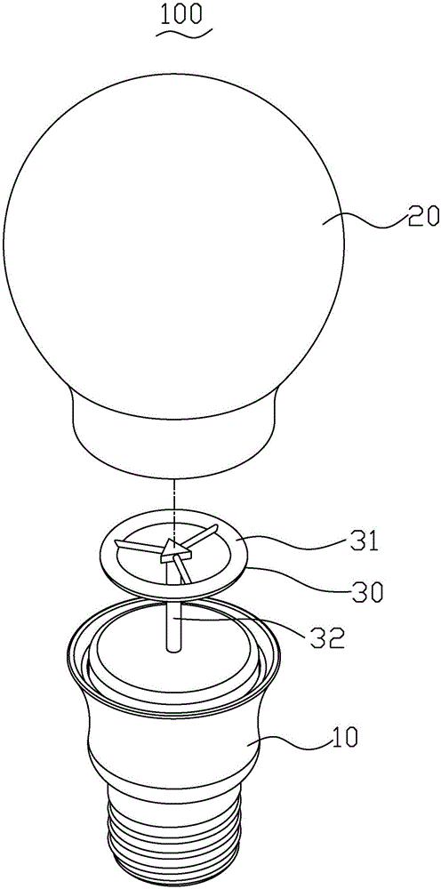 External heat dissipation led lights