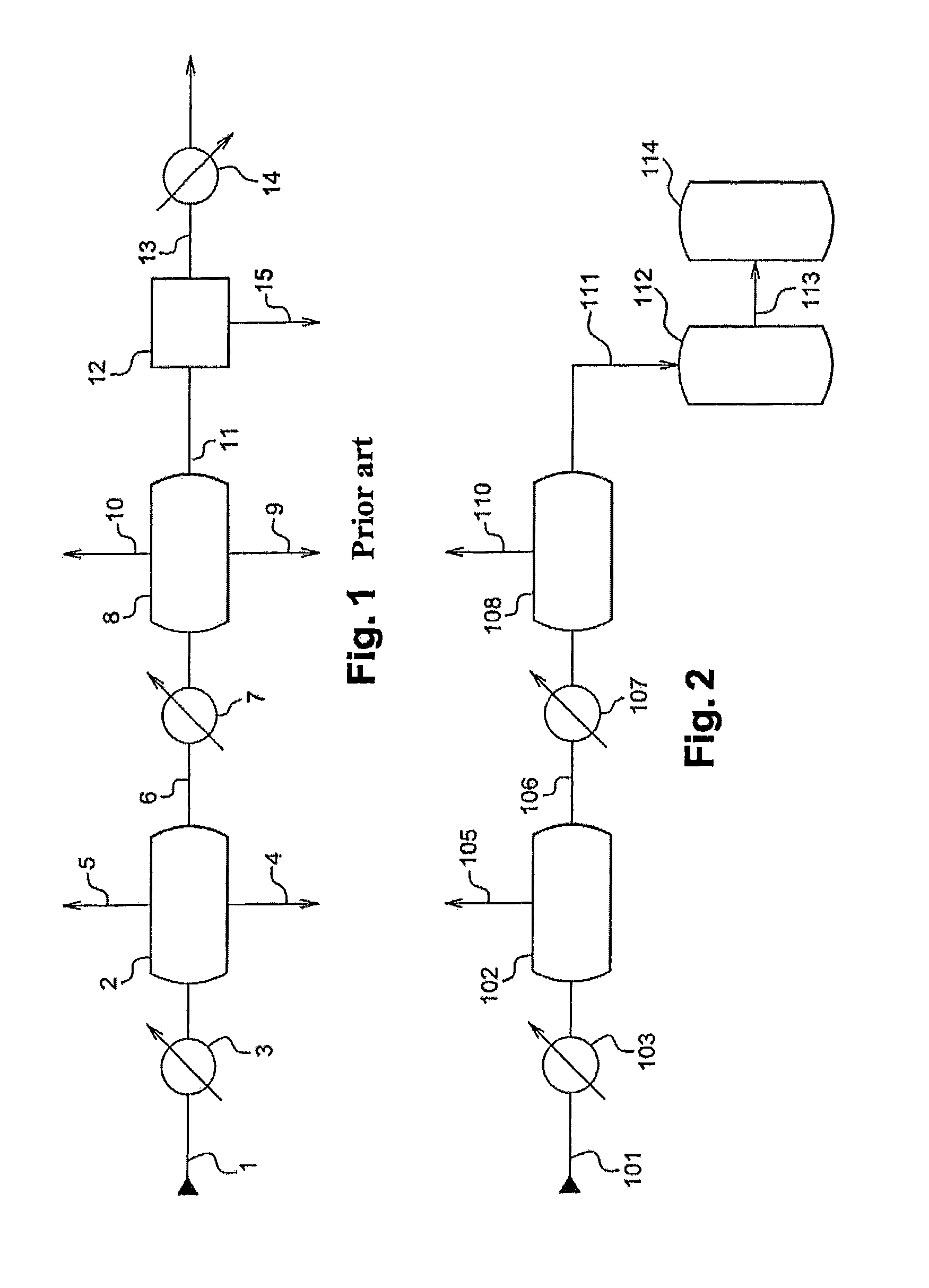 Process for the treatment of crude oil, process for the separation of a water-in-oil hydrocarbon emulsion and apparatus for implementing the same