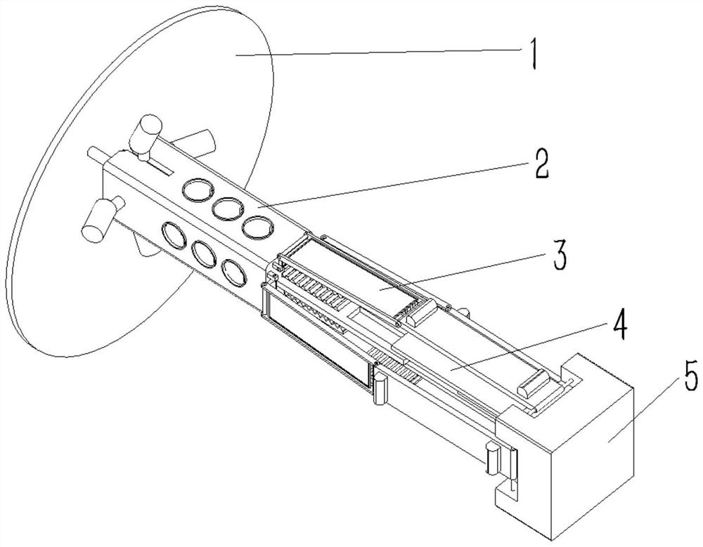 Portable liftable traffic signal lamp