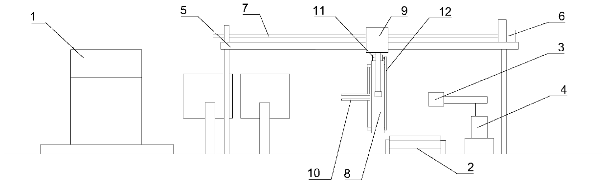 Automatic fruit packaging device