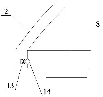 Chemical reaction kettle dirt clearing device