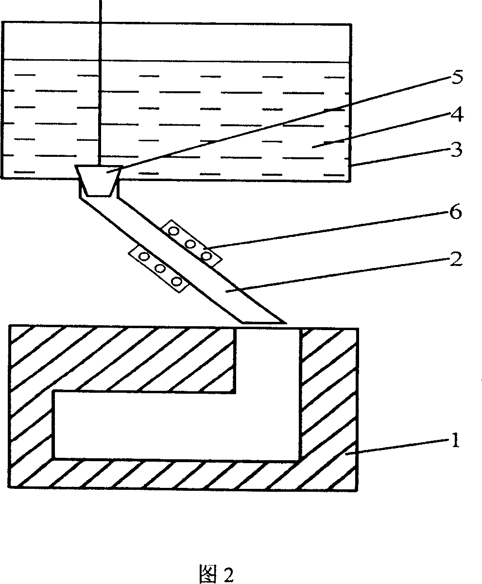 Method for producing semi-solid state sizing agent for founding and the producing device