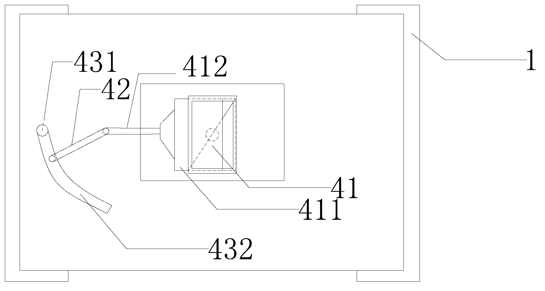 Small block model pressing equipment for simulating rock mass structure