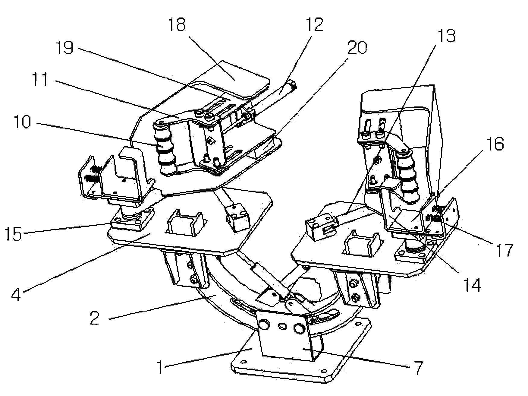 Hand massage device