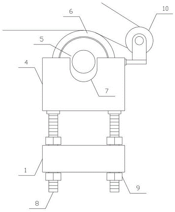 Yarn conveying lubrication device