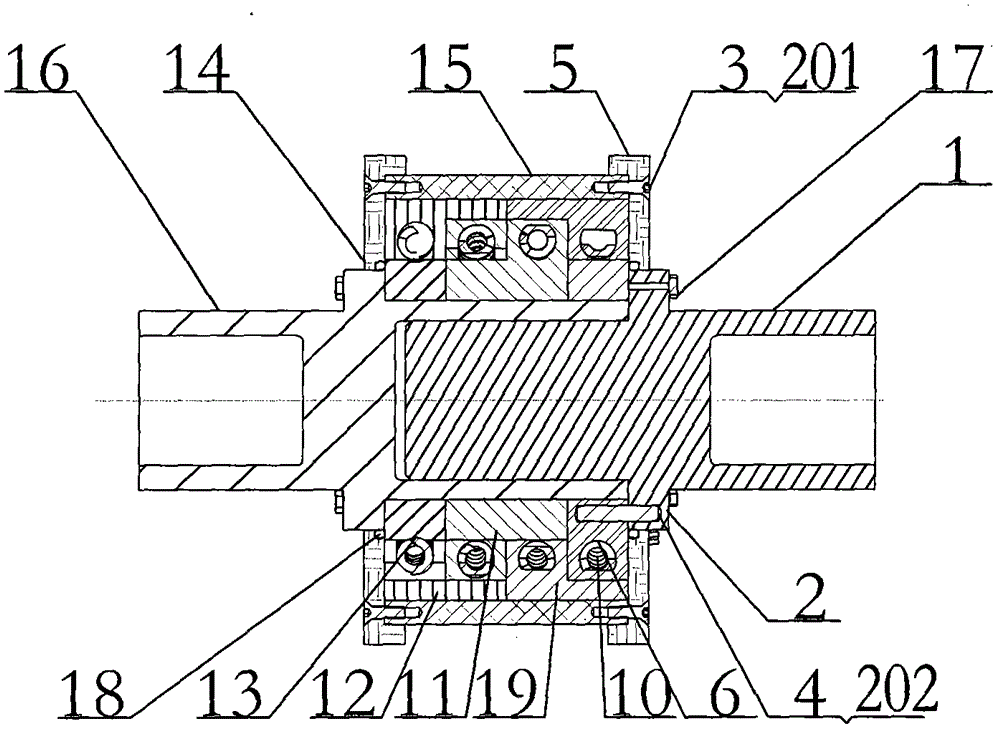 Shock-absorption buffer shaft and application