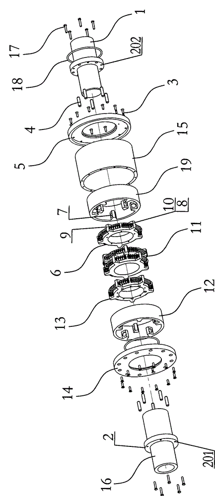 Shock-absorption buffer shaft and application