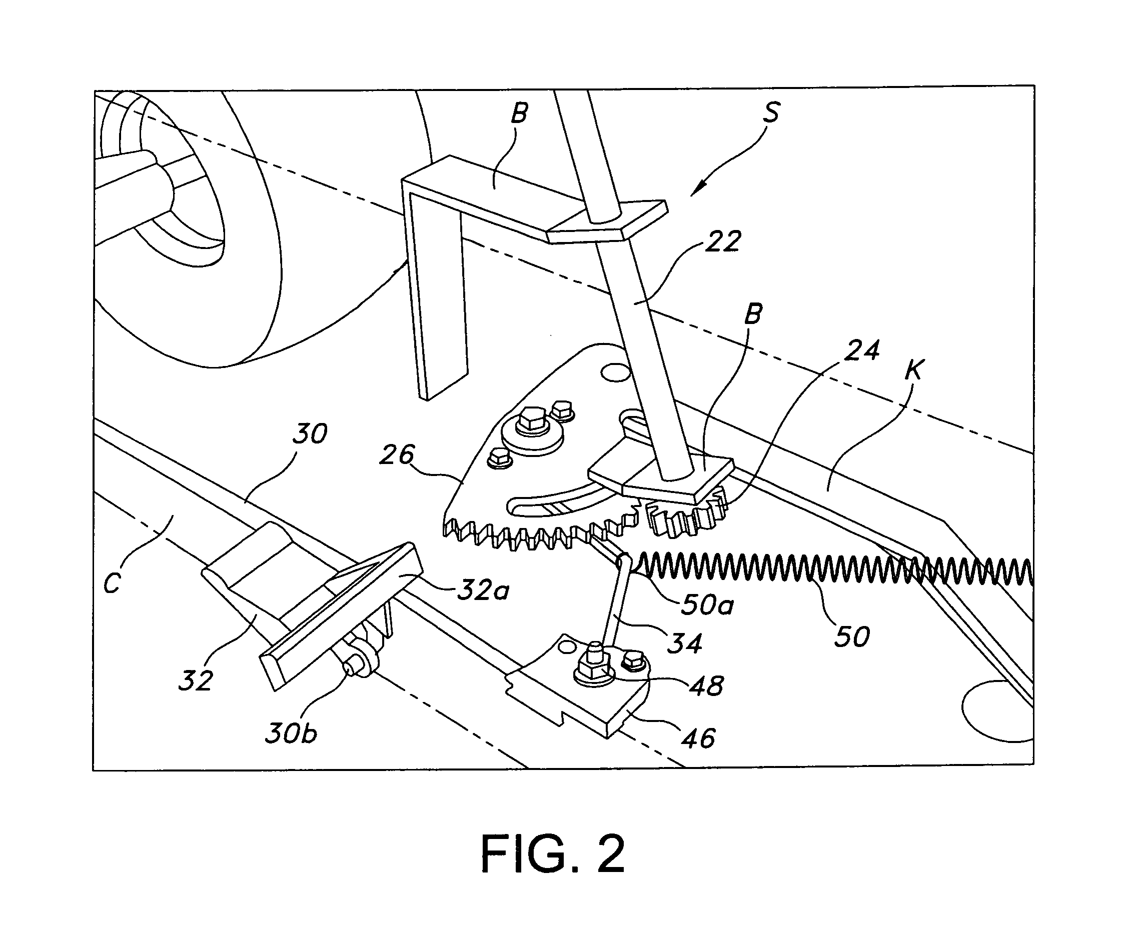 Vehicle control system with slow-in-turn capabilities and related method