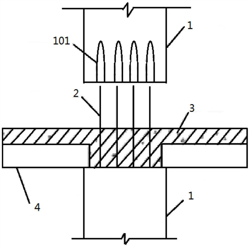 Construction method for prefabricated superposed beams and slabs