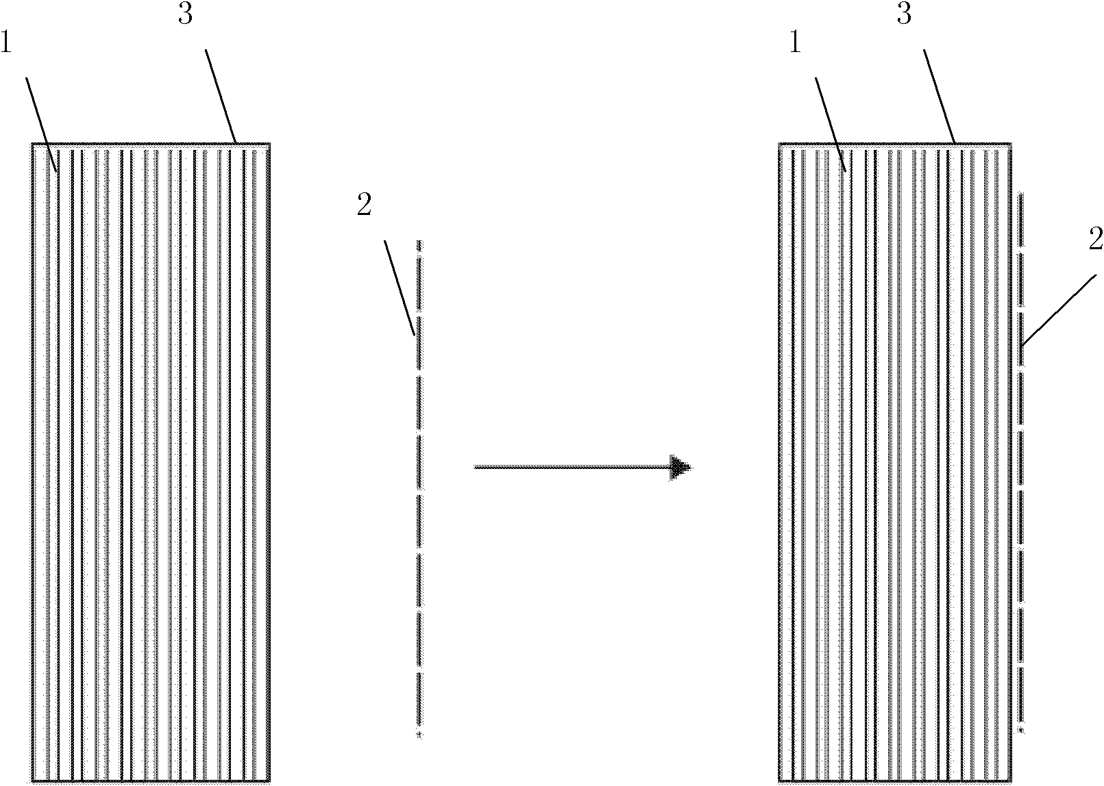 Paper handkerchief with hand-washing membrane