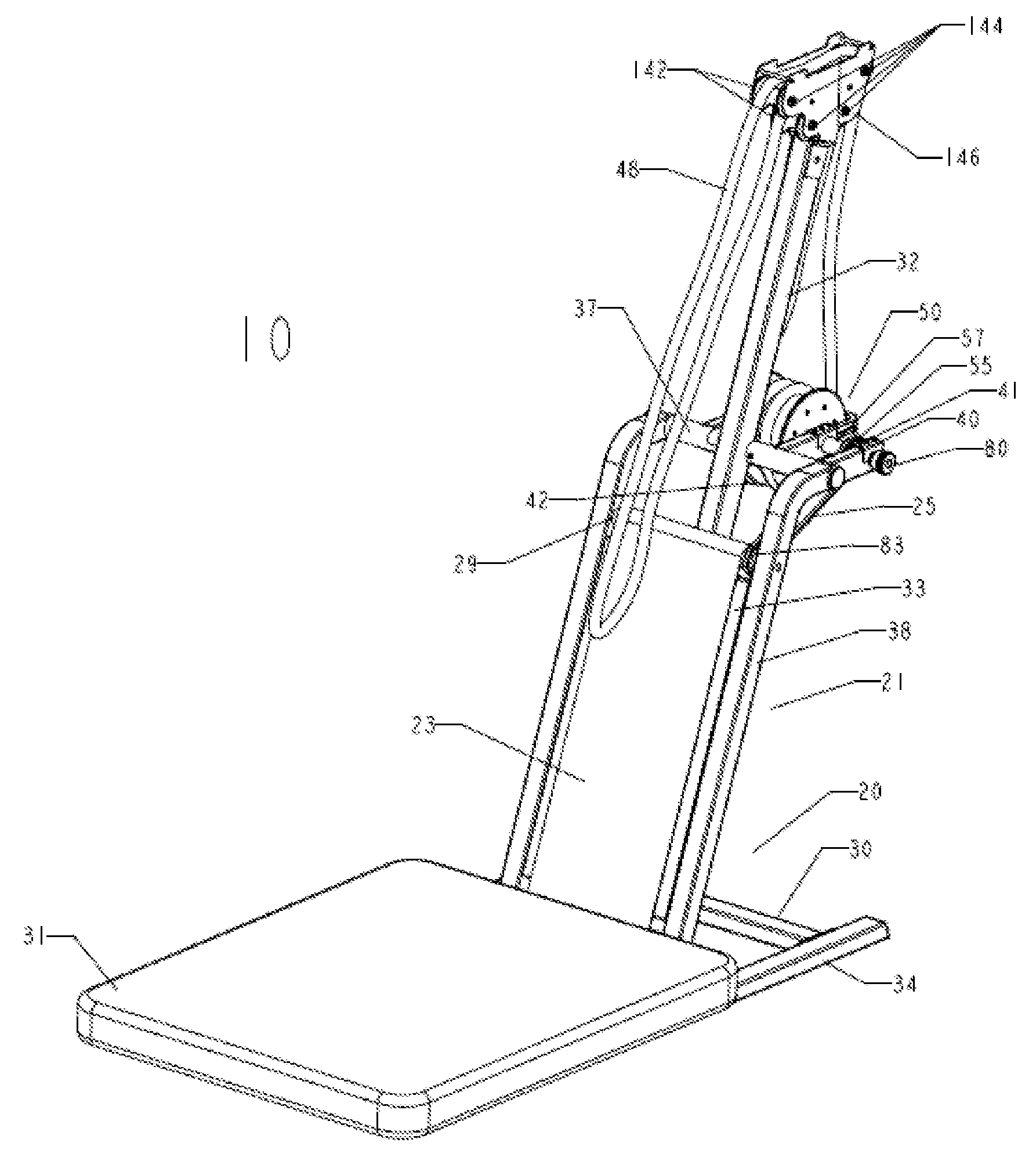 Endless cord exercise machine with rotary viscous dampers