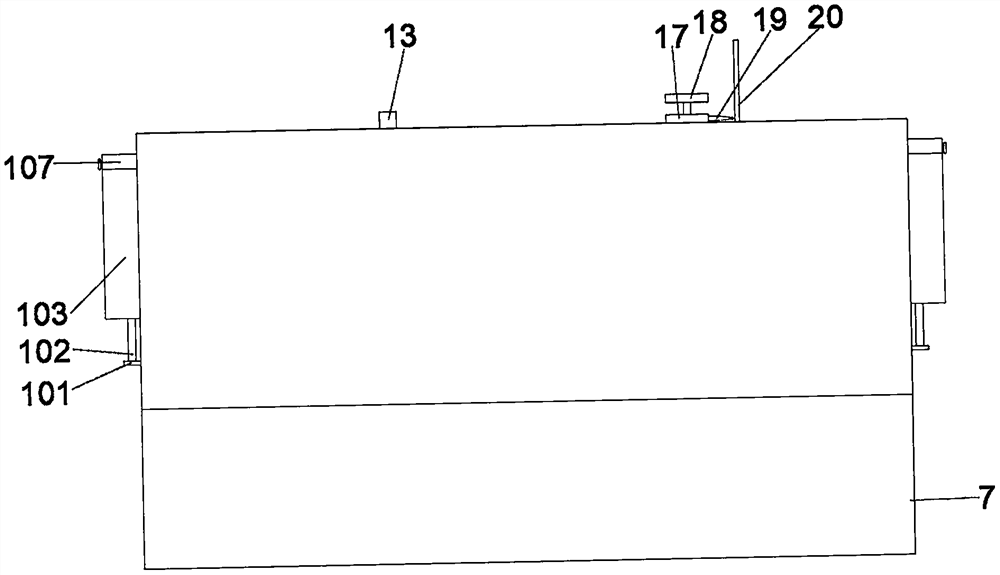 Diaphragm gluing mechanism for lithium ion battery and operation method thereof