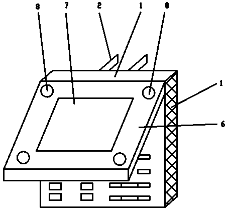 Power equipment on-site real-time monitoring alarm device and control method