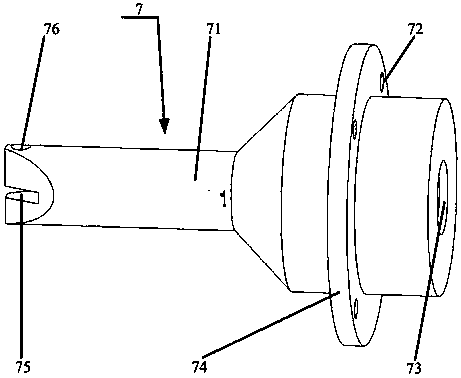 Three-dimensional elliptical ultrasonic vibration cutting device adopting longitudinal bending composite mode