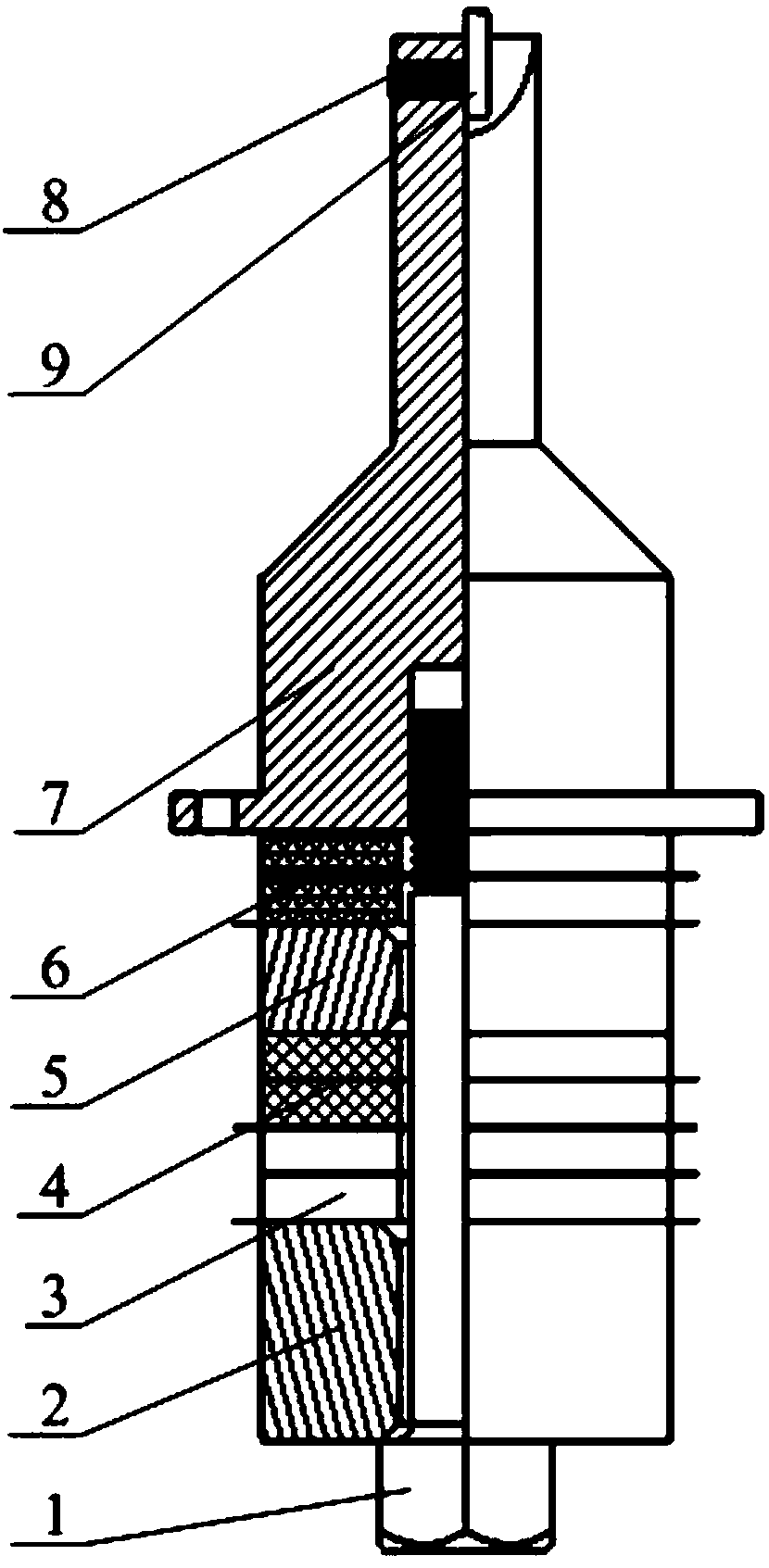 Three-dimensional elliptical ultrasonic vibration cutting device adopting longitudinal bending composite mode