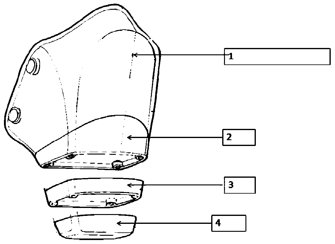 Mask capable of automatically filtering gas and sterilizing