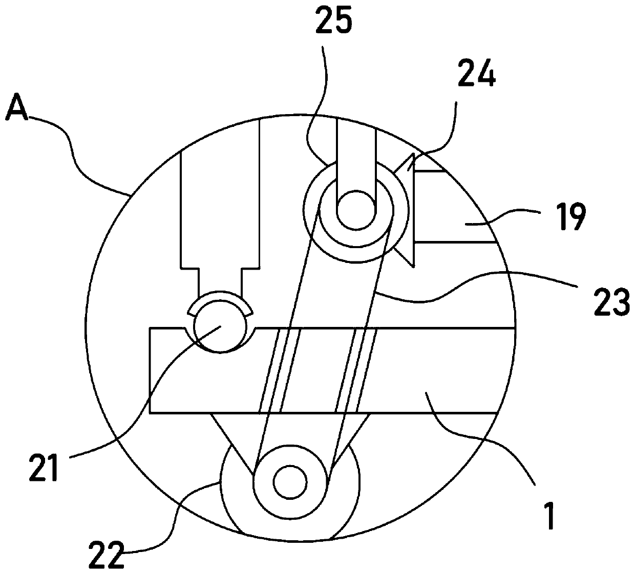 Building construction environment-friendly dust collection device