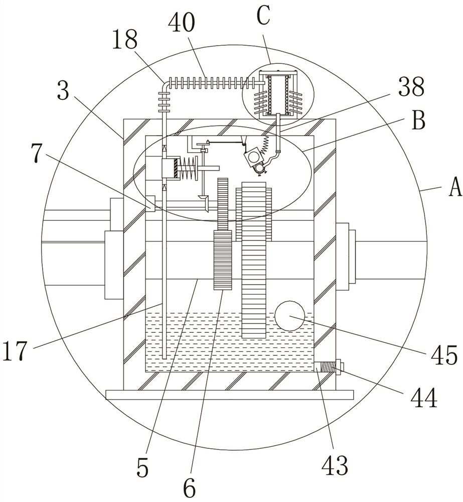 Centralized driving type multi-pass nonferrous metal rolling mill