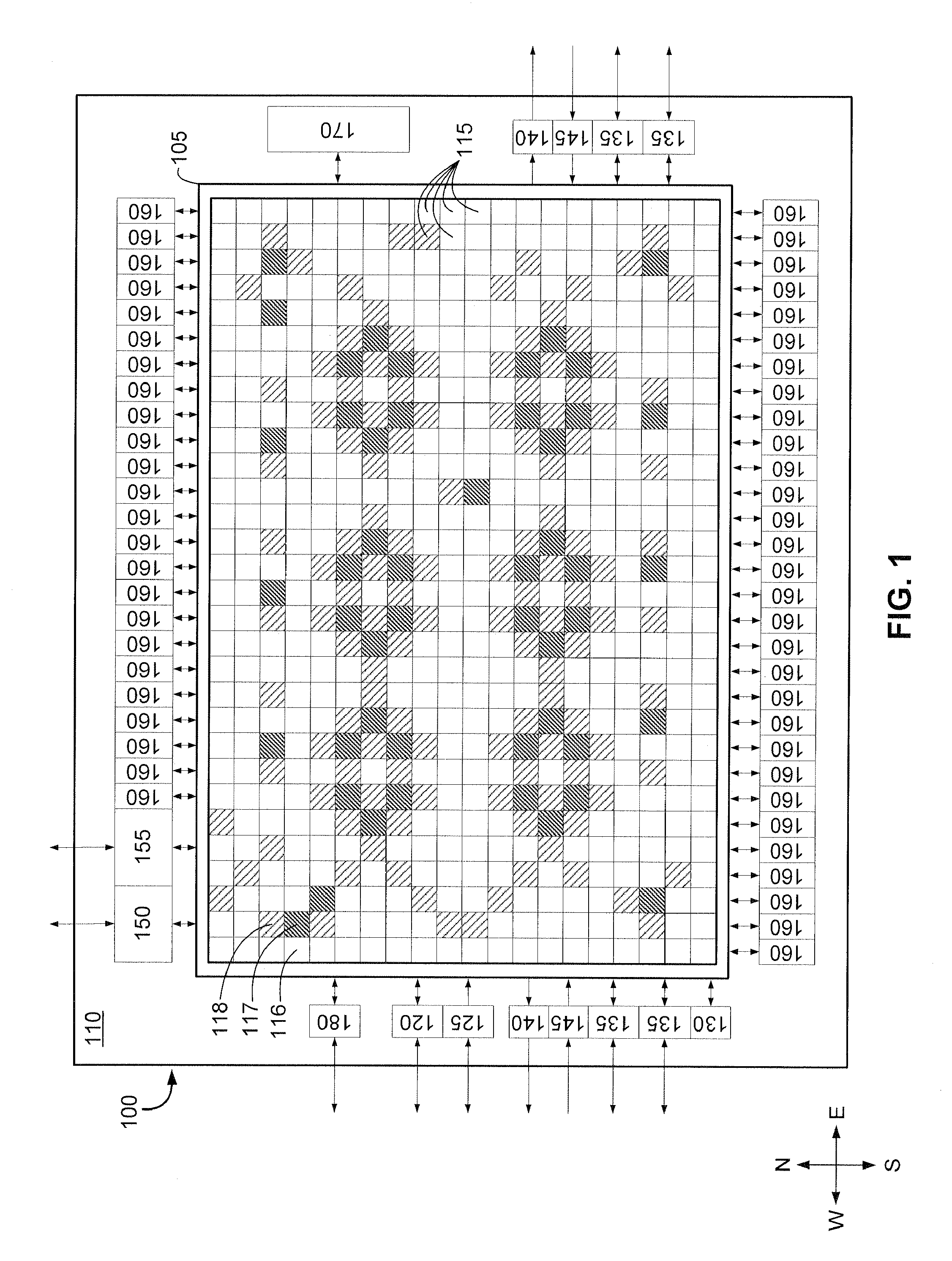 Field programmable object array having image processing circuitry