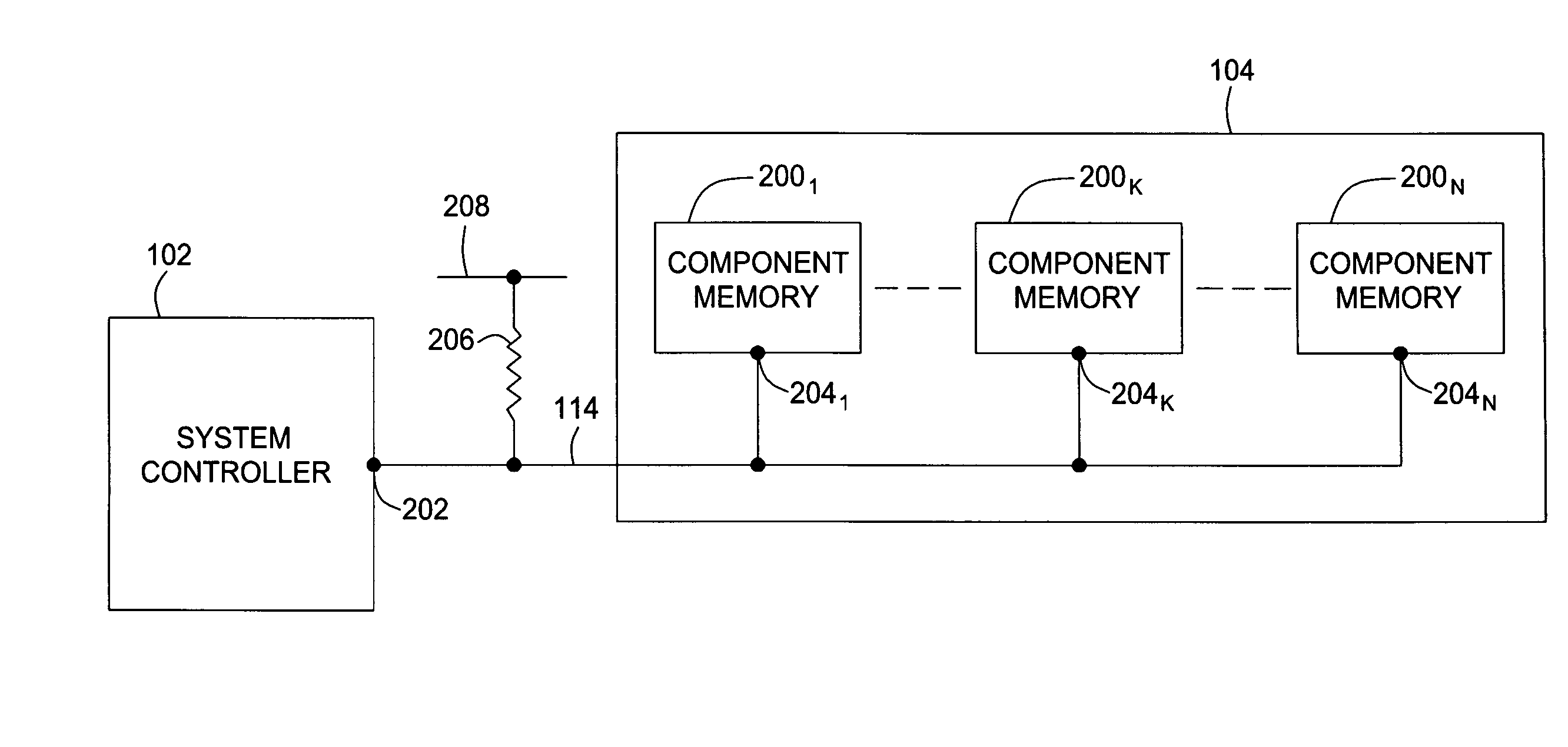 Echo clock on memory system having wait information