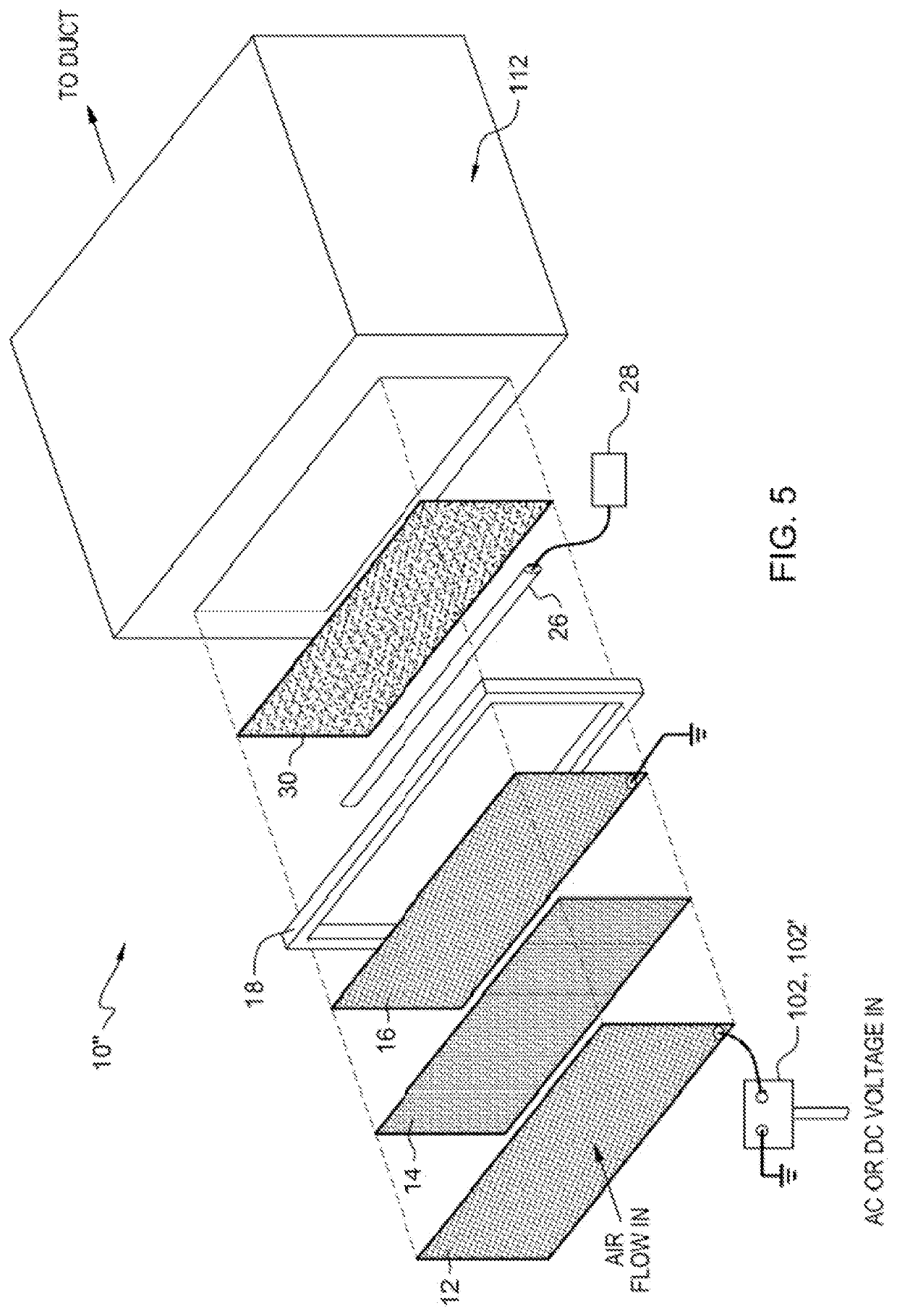 Anti-viral and antibacterial air filtration system