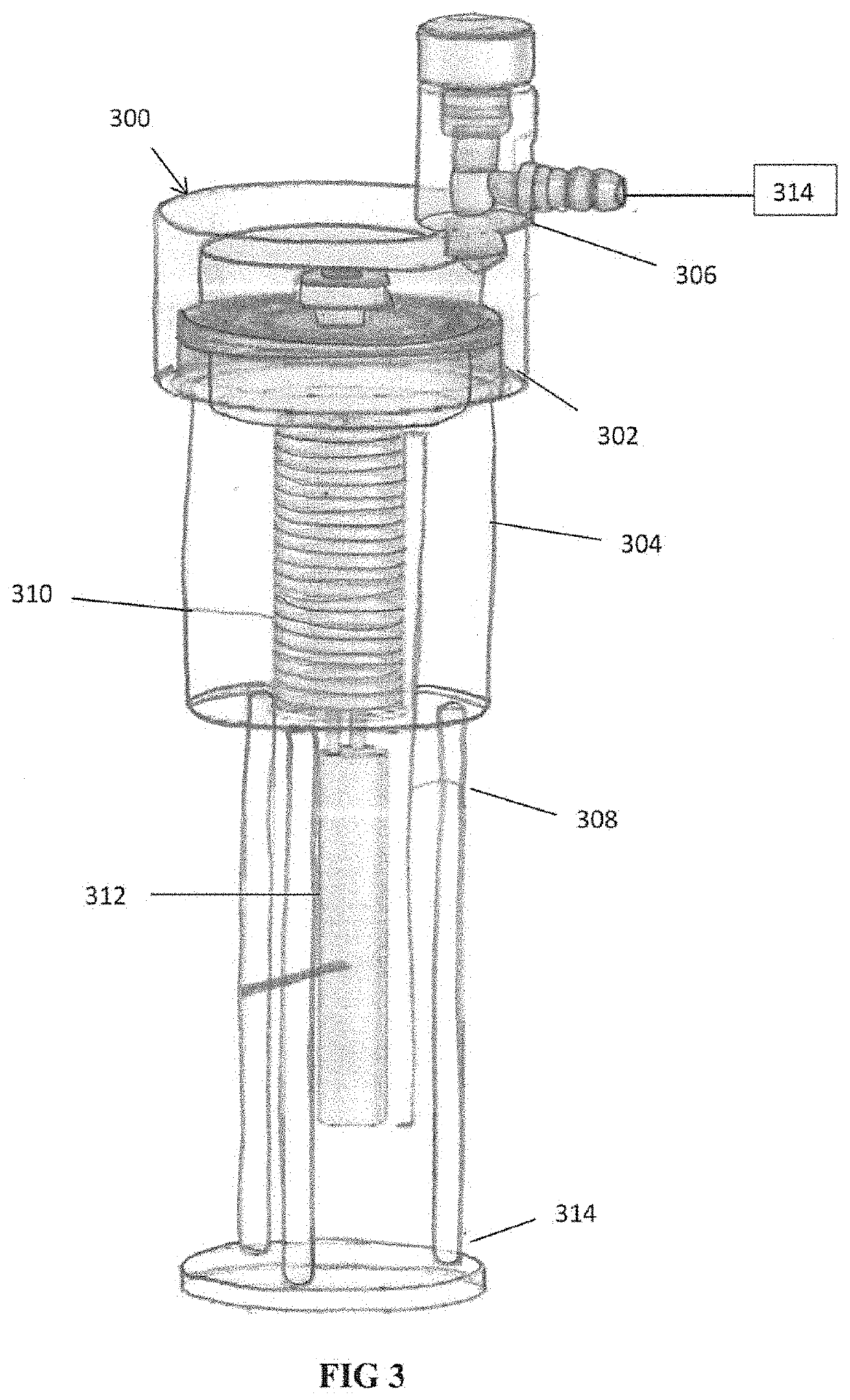 Device and method for freeze drying biological samples