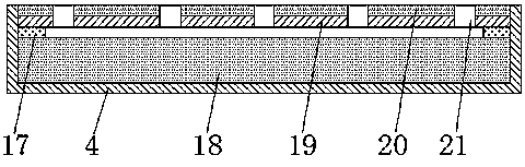 Containing device for fodder for livestock and poultry breeding