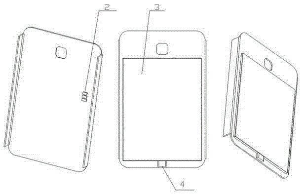 External standby battery system for mobile phone