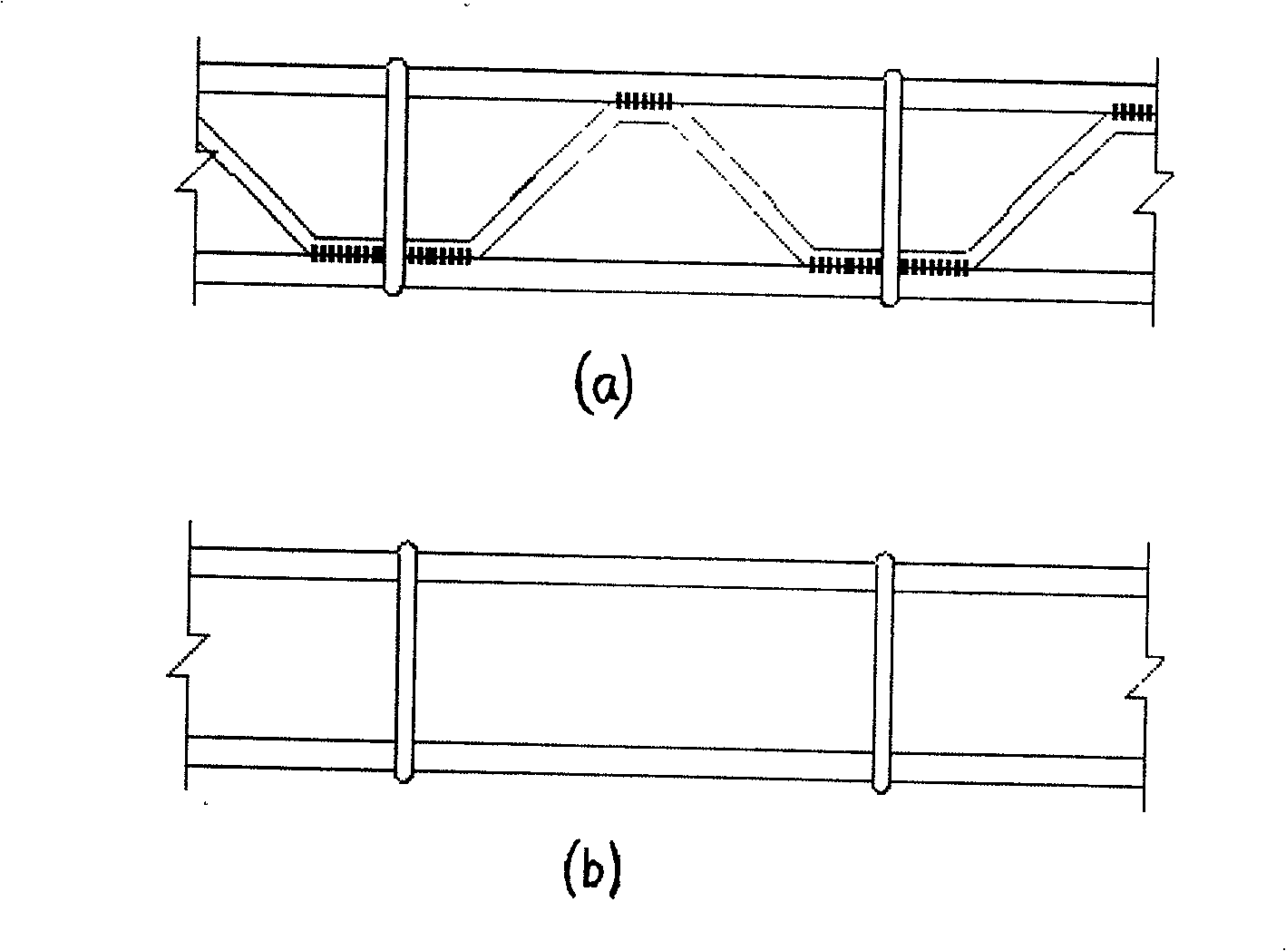 Soft expansion type wall rock tunnel support method