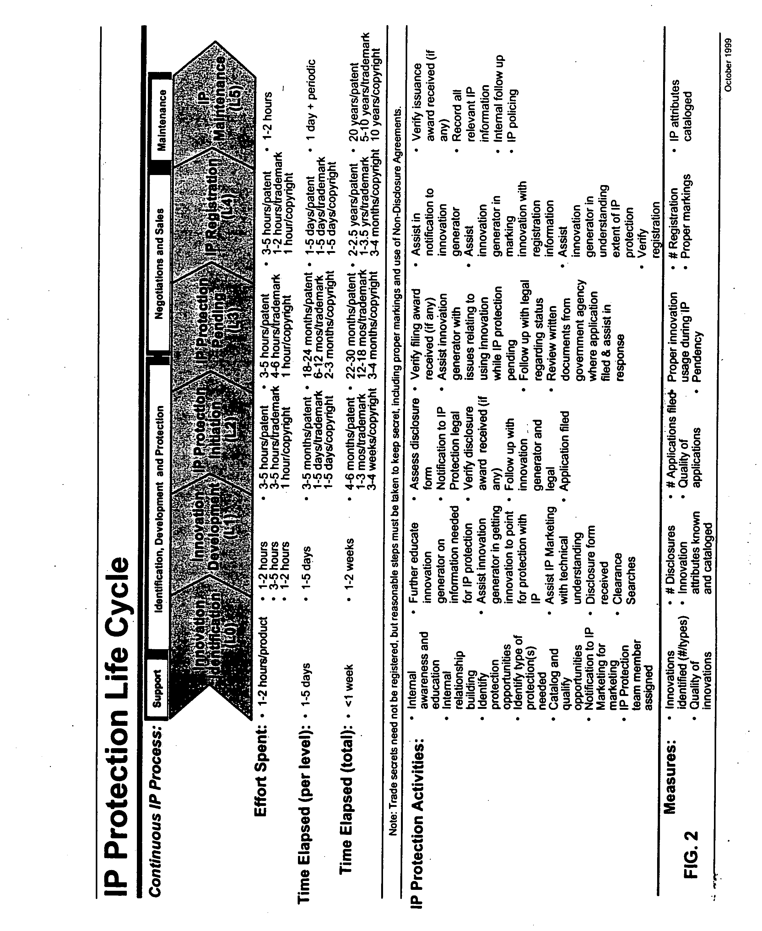 System and method for selecting and protecting intellectual property assets