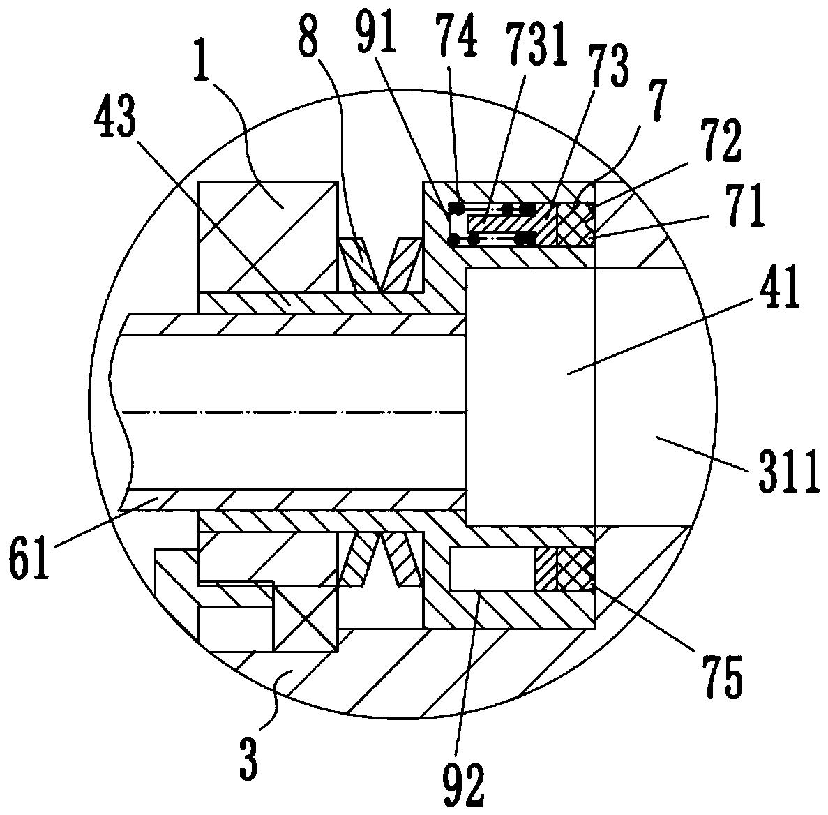 Production device and preparation technology of mixed raw material high temperature resistant capacitance film for automobile