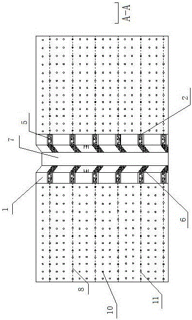 Chequered field drainage control and farmland percolation combined interception and removal system for runoff nitrogen and phosphorus of paddy field and application method of chequered field drainage control and farmland percolation combined interception and removal system