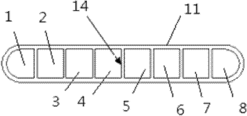 Pulsating heat pipe heat-transfer device for low grade heat energy utilization