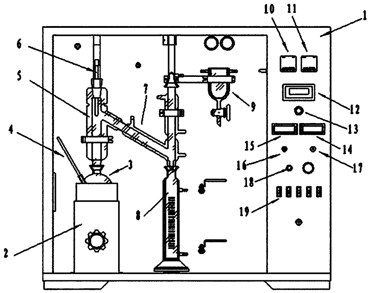 Detection instrument of petrochemical industry product