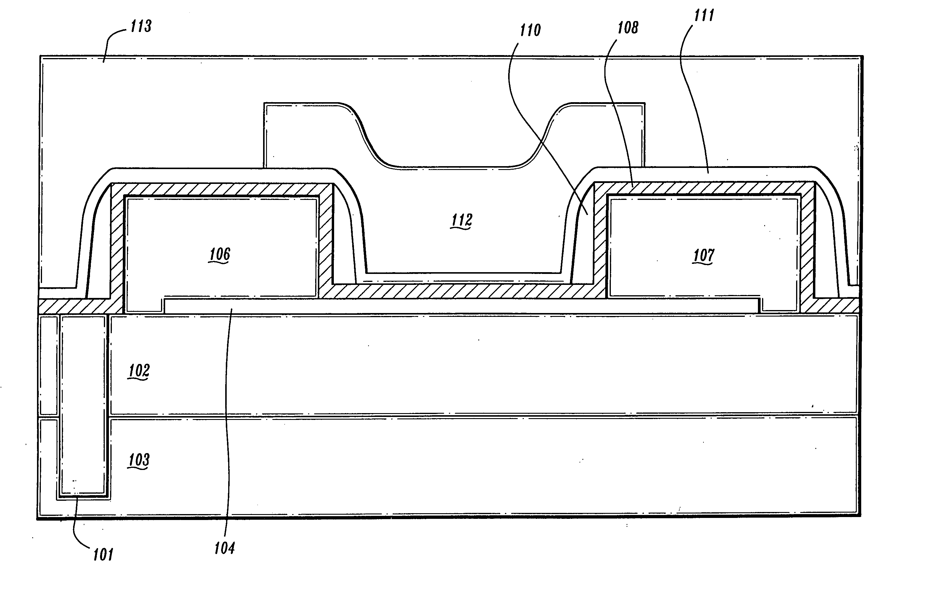 Self-aligned nanotube field effect transistor and method of fabricating same