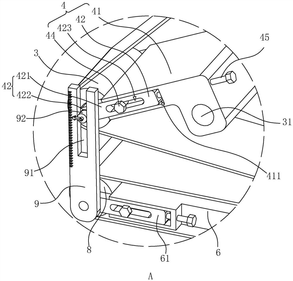 Cotton pressing and conveying mechanism and antiperspirant pad forming equipment