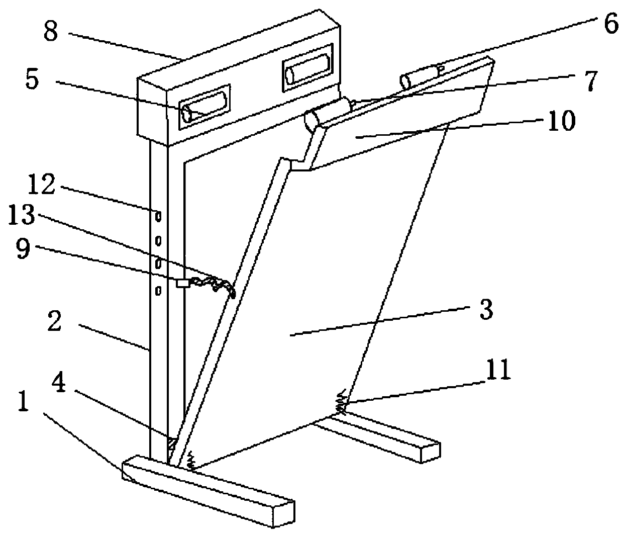 Clothes ironing device